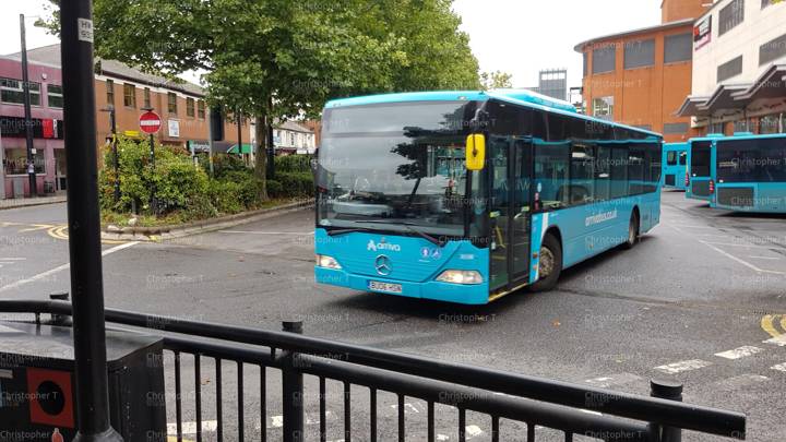 Image of Arriva Beds and Bucks vehicle 3038. Taken by Christopher T at 10.52.38 on 2021.10.05